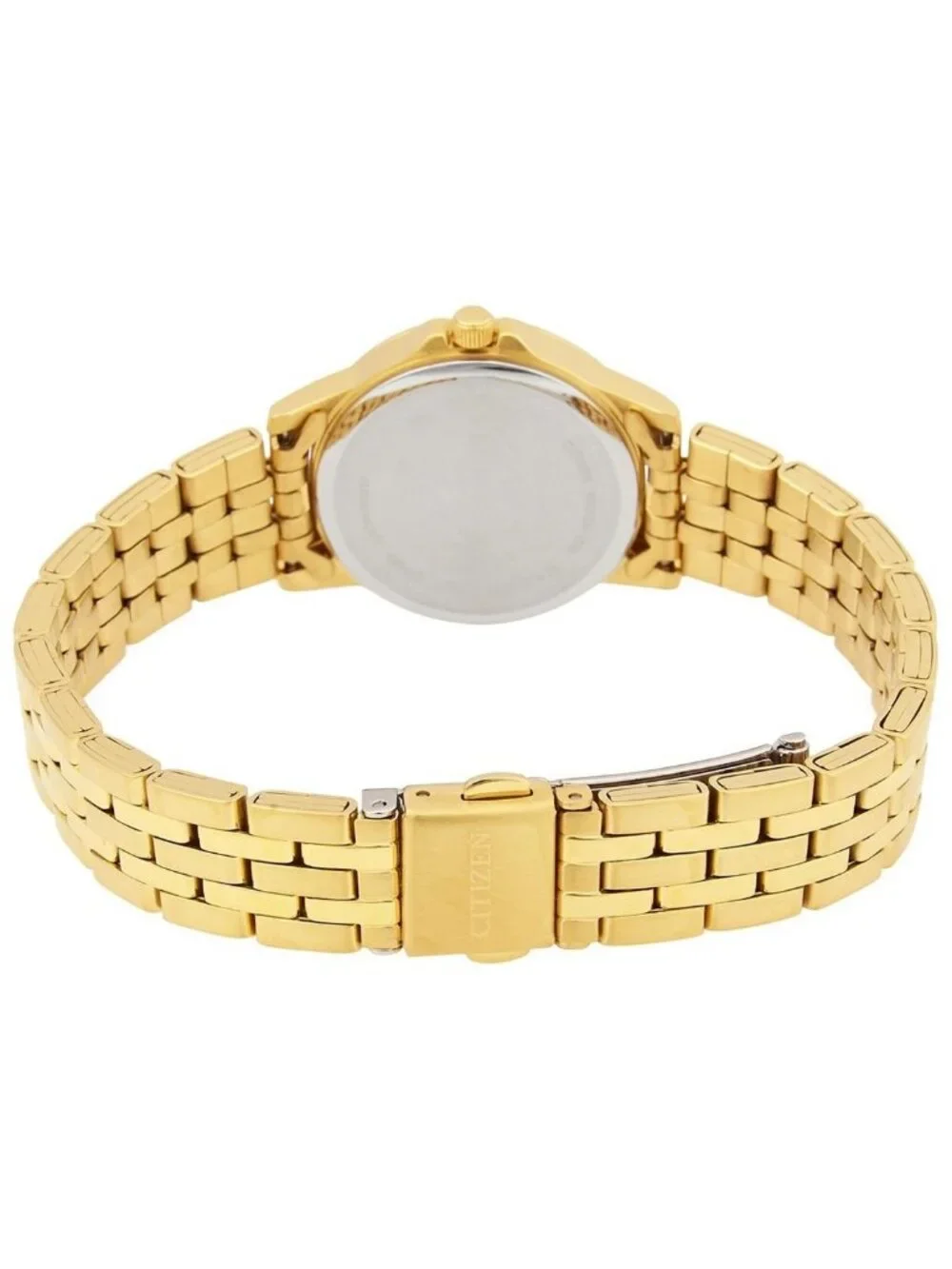 NWT Citizen Quartz Gold Dial Yellow Gold-tone Ladies Watch